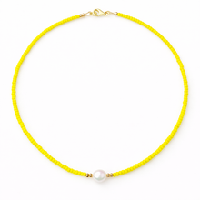 Load image into Gallery viewer, Colourful Freshwater Pearl Beaded 16” Choker Necklace