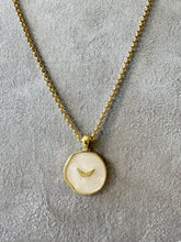 Load image into Gallery viewer, Gold Boho "Summer Vibes" Angel Wings Enamel Pendant Necklace - 7 colours