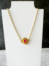 Load image into Gallery viewer, Gold Boho “Summer Vibes” Sunburst Necklace & Bracelet- 2 colours
