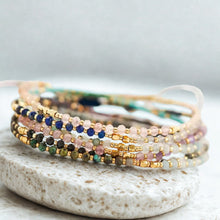 Load image into Gallery viewer, Gemstone and Miyuki friendship bracelets - various