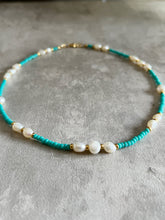 Load image into Gallery viewer, Boho Freshwater Pearl Beaded 16”/18” Necklace