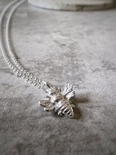 Load image into Gallery viewer, Maxi Bee Sterling Silver Necklace
