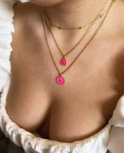 Load image into Gallery viewer, Gold Boho "Summer Vibes" Star Enamel Pendant Necklace - 4 colours