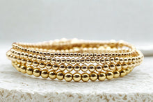 Load image into Gallery viewer, Gold Filled Simplicity Plain Ball Bead Bracelet
