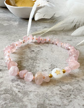 Load image into Gallery viewer, Semi Precious Crystal Chip Affirmation Bracelets