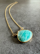 Load image into Gallery viewer, Trillion Gemstone Necklace