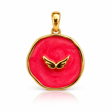 Load image into Gallery viewer, Angel Wings Enamel Pendant Charms - 4 colours