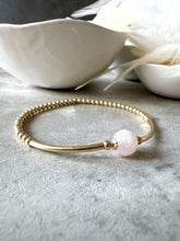 Load image into Gallery viewer, Gold Filled 8mm Gemstone Bracelet