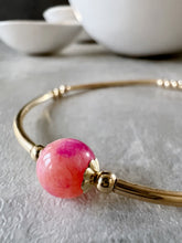 Load image into Gallery viewer, Gold Filled 8mm Gemstone Bracelet