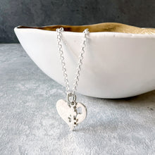 Load image into Gallery viewer, Sterling Silver “Key to my Heart” Necklace