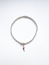 Load image into Gallery viewer, Lightning Bolt charm Beaded Bracelet
