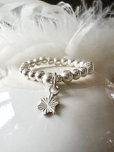 Load image into Gallery viewer, Starburst Charm Beaded Stretch Ring