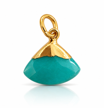 Load image into Gallery viewer, Jade natural stone pendant charms