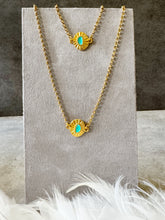 Load image into Gallery viewer, Gold Boho “Summer Vibes” Sunburst Necklace & Bracelet- 2 colours