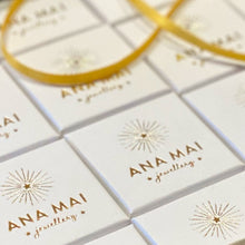 Load image into Gallery viewer, Crystal Trefoil Flower Huggie Hoop Earrings