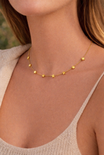 Load image into Gallery viewer, Multi Star gold necklace
