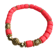 Load image into Gallery viewer, Santorini Colourful 6mm Bracelet