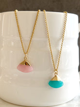 Load image into Gallery viewer, Jade Gemstone Ibiza Vibes Necklace