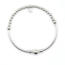 Load image into Gallery viewer, Big Ball Simplicity Beaded and Tube Bracelet