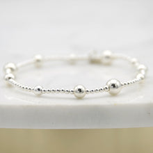 Load image into Gallery viewer, Sterling Silver Mini Simplicity Satellite Bracelet
