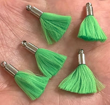 Load image into Gallery viewer, Neon Mini Tassel Bead Bracelet