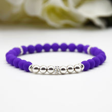 Load image into Gallery viewer, Colourful 6mm Simplicity Bracelet