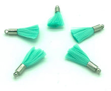 Load image into Gallery viewer, Neon Mini Tassel Bead Bracelet