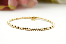 Load image into Gallery viewer, Gold Filled Simplicity Plain Ball Bead Bracelet
