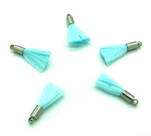 Load image into Gallery viewer, Neon Mini Tassel Bead Bracelet