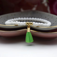 Load image into Gallery viewer, Neon Mini Tassel Bead Bracelet