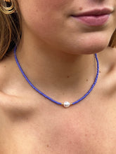 Load image into Gallery viewer, Colourful Freshwater Pearl Beaded 16” Choker Necklace