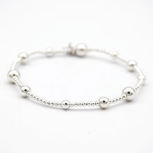 Load image into Gallery viewer, Sterling Silver Mini Simplicity Satellite Bracelet