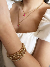 Load image into Gallery viewer, Gold Boho "Summer Vibes" Starfish Enamel Pendant Necklace - 4 colours