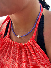 Load image into Gallery viewer, Colourful Freshwater Pearl Beaded 16” Choker Necklace