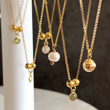 Load image into Gallery viewer, 8mm Ball Gold Filled Dainty Necklace