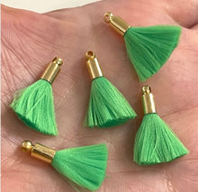 Load image into Gallery viewer, Neon Mini Tassel Bead Bracelet