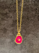 Load image into Gallery viewer, Gold Boho "Summer Vibes" Starfish Enamel Pendant Necklace - 4 colours