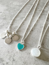 Load image into Gallery viewer, White Druzy Sterling Silver Necklace