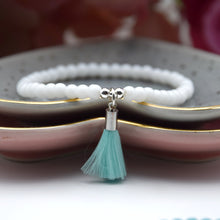 Load image into Gallery viewer, Neon Mini Tassel Bead Bracelet