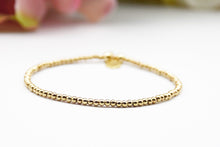 Load image into Gallery viewer, Gold Filled Simplicity Plain Ball Bead Bracelet