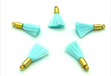 Load image into Gallery viewer, Neon Mini Tassel Bead Bracelet