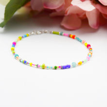 Load image into Gallery viewer, Colourful Multibeaded Anklet