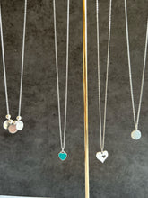 Load image into Gallery viewer, Cutout Heart Sterling Silver Necklace