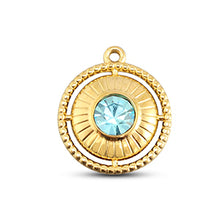 Load image into Gallery viewer, Crystal Charm Stainless Steel double row necklace
