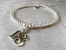 Load image into Gallery viewer, Sterling Silver 18th Birthday charm bracelet
