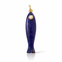 Load image into Gallery viewer, Enamelled fish pendant charms
