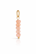 Load image into Gallery viewer, 5 stone beaded gemstone charms - 4 colours
