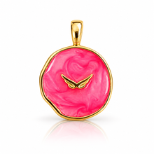 Load image into Gallery viewer, Angel Wings Enamel Pendant Charms - 4 colours
