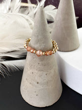 Load image into Gallery viewer, Cubic Zirconia Beaded Stretch Ring
