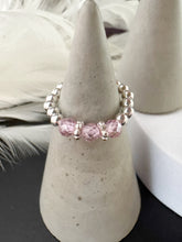 Load image into Gallery viewer, Cubic Zirconia Beaded Stretch Ring
